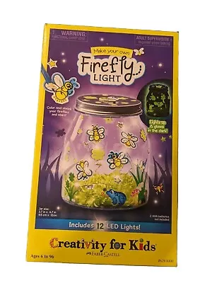 Creativity For Kids Make Your Own Firefly Light DIY Kit • $7