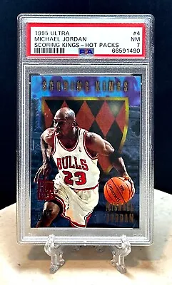 1995-96 Fleer Ultra Hot Packs Scoring Kings Michael Jordan #4 Chicago Bulls Hof • $84.99