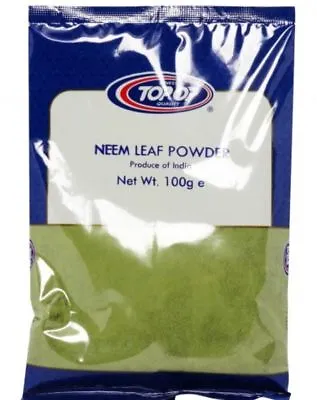 100% Pure/Ground Neem Leaves Powder Grade A Quality Product Limda Powder100g  • £3.72