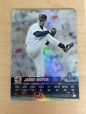 2004 MLB Showdown Jamie Moyer Foil #302 Seattle Mariners GREAT CONDITION • $6