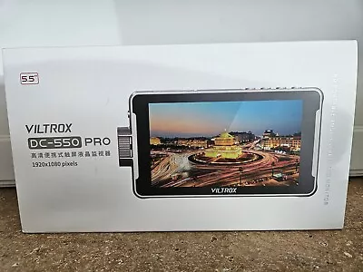 Viltrox Dc-550 Pro Hd Portable Touch 5.5  Screen Lcd Monitor New In Box  • $150