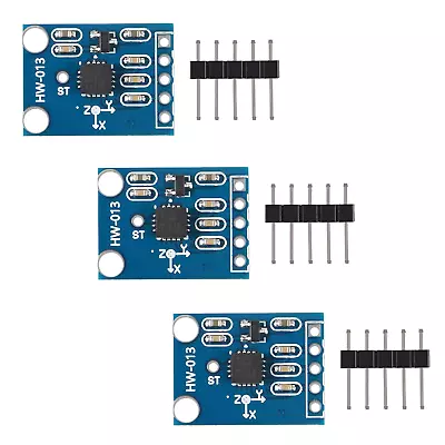 AITRIP 3PCS ADXL335 3-Axis Accelerometer Angular Transducer Sensor GY-61 Module • $31.22