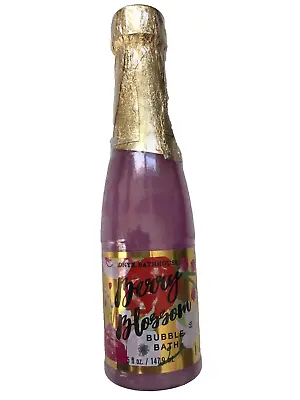 Onyx Bathhouse Berry Blossom Bubble Bath Champagne Bottle 5 Oz Discontinued 2018 • £14.59