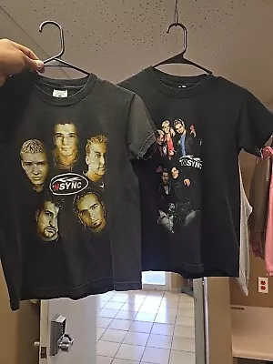 Vintage Delta 90s NSYNC Black T-shirt Size M Boy Band Tour Tee 1999 Lot • $79.99