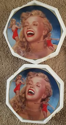 Marilyn Monroe Plates: Hamilton Remembering Norma Jeane 2 Full Sets • $500