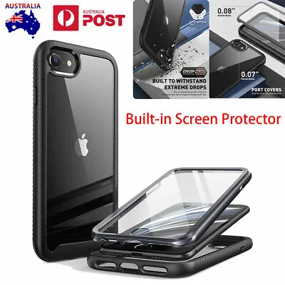 $10.99 • Buy For IPhone SE 2022/SE 2020 8 7 6 Case Heavy Duty Shockproof Bumper Tough Cover