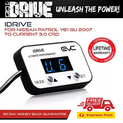 IDrive EVC Fits Nissan Patrol Y61 GU 3.0 CRD Throttle Controller Wind Booster • $223.99