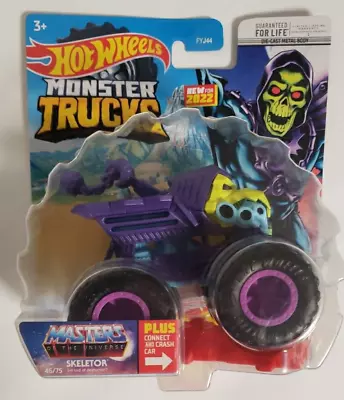 Skeletor Hot Wheels 1/64 Diecast Monster Truck Masters Of The Universe NEW • $10.99