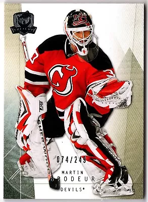 2009-10 Upper Deck The Cup MARTIN BRODEUR #32 #74/249 New Jersey Devils UD • $25.44