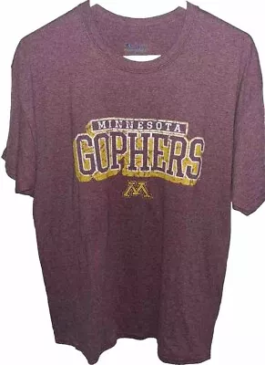 Minnesota Golden Gophers Champion Brand Crew Neck School T Shirt Alumni BIG 10 • $8