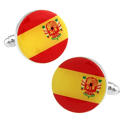 £4.25 • Buy Spain Spaniard Barcelona Madrid Football Mens Womens Gift Cufflinks Cuff E1 UK!