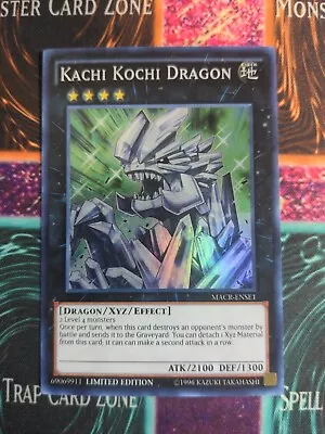 Yu-Gi-Oh! Kachi Kochi Dragon MACR-ENSE1 Limited Super Rare NM  • $1.50