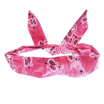 £3.69 • Buy Acid Wash Tie Dye Paisley Design Vintage Look Wire Headband
