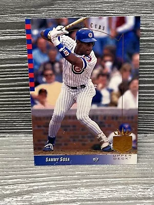 1993 SP Baseball Sammy Sosa #89 Chicago Cubs Vintage MLB Card • $1.99