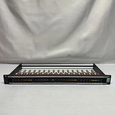 AVP AMN75 1RU 34 AMN75 Midsize (Mini-WECO) Video Patch Panel Patchbay W/ Bracket • $325