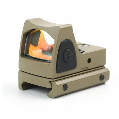 Tactical Mini Red Dot RMR Reflex Sight Scope For Pistol Glock 17 19 W/20mm Mount • $31.99