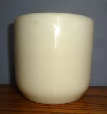 Vintage Corning WWII Navy Watchman Milk Glass Mug Hand Warmer No Handle • $27.99