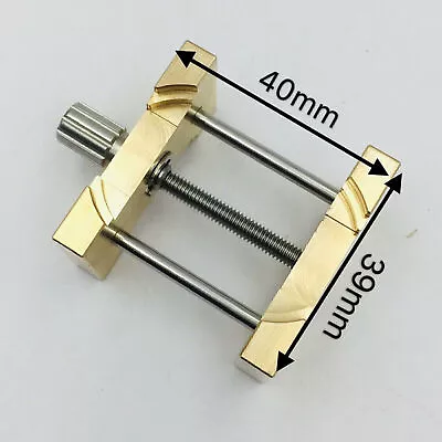 2 Pieces Brass Watch Movement Clip Holder Fixed Base Repair Tool • $25.56