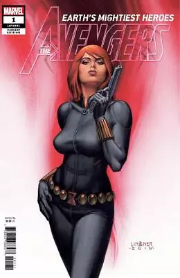 Avengers #1 Linsner Trade Dress Variant Marvel 2018 - Black Widow - NM Or Better • $15.99