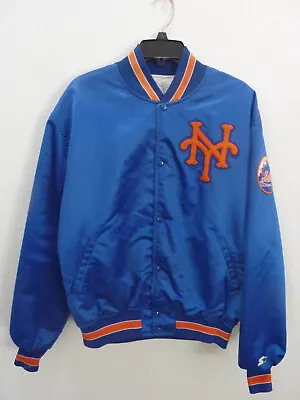 Vintage Starter New York Mets Jacket Sz XL Diamond Collection • $105