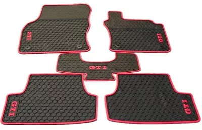 All Weather Heavy Duty Rubber Floor Mats For VW Golf GTI MK7/7.5 MK8 2013 - 2024 • $54.69