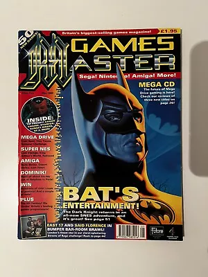 Games Master Magazine May 1993 Issue 5 - Batman Returns Cover • £2.25