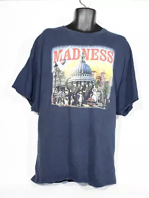 Madness Can't Touch Us Now T-Shirt 3XL Blue Graphic Print Festival Band  Mens • £39.99