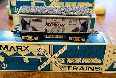 Modern Marx 73502 MONON Ore Hopper W/ Load Tin Litho Box Car O Gauge Lionel MTH • $59.95