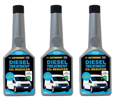 3 X Silverhook CO2 Reducer Commercial Truck Diesel Treatment Injector Cleaner  • £19.95