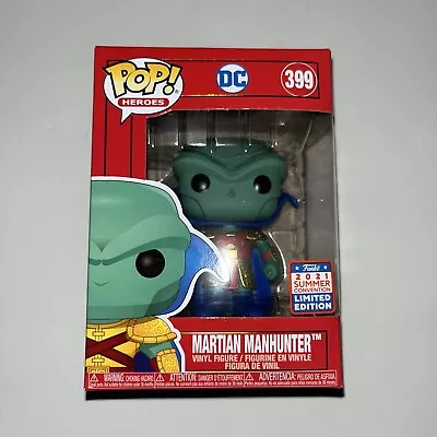 Funko Pop! DC Heroes #399 Martian Manhunter 2021 Summer Convention  • $12