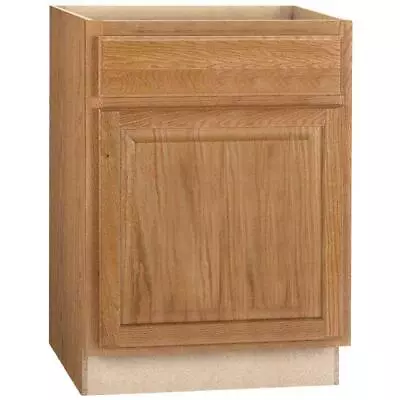 Hampton Bay Kitchen Cabinet 34.5 X24 X24  1 Adjustable Shelf W/Drawer Glides • $308.75