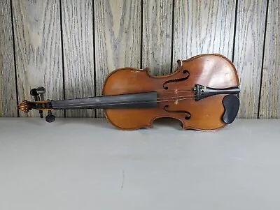 VTG Antique German Violin By Wilhelm Duerer Fecit Eisleben Anno 1904 Project • $549