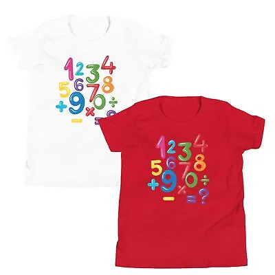 Maths Day T Shirt International Day Of Mathematics Numbers School Men Women Kids • £9.99