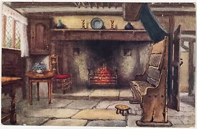 W W QUATREMAIN - Anne Hathaway's Cottage - J Salmon #2180 - 1920s Era Postcard • £1.99