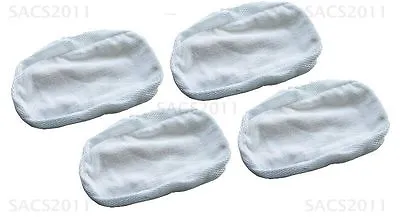 4 X Steam Mop Microfibre Cloth Pads For Morphy Richards 12 In 1 720022 720023 • £6.29