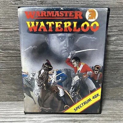 Waterloo ZX Spectrum 48k Game Cassette Warmaster War Manual Complete VTG Big Box • $69.95