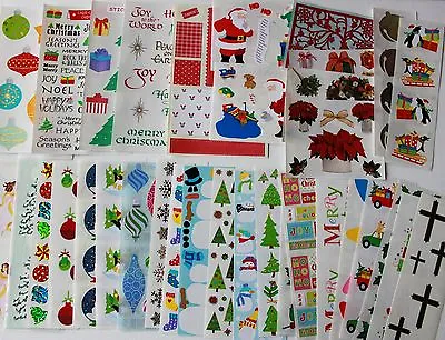 Mrs. Grossman Sticker Sheet You Choose - Christmas Holiday Winter A • $2.85