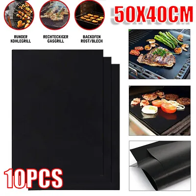 Non-Stick Oven Liner Large Baking Aide BBQ Cooking Dishwasher Reusable Spill Mat • $11.69