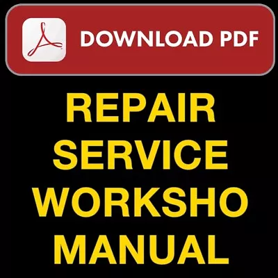 Honda Civic 2015 2016 2017 2018 Repair Service Factory Workshop Manual • $14.90