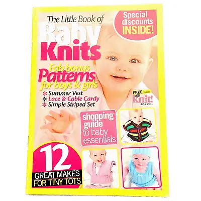 4 Ply Dk & Aran Knitting Pattern Book Babies Sweater Cardigan Tops & Hats Baby • £4