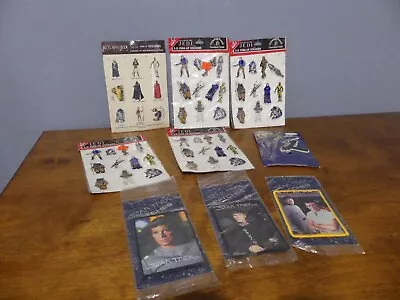 $28 • Buy Large Lot 1979 Star Trek Patch & Star Wars Return Of The Jedi 3-D Stickers