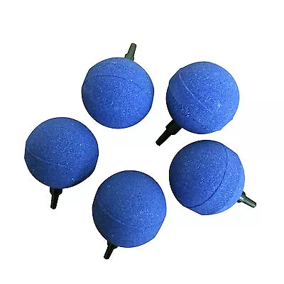 £32.99 • Buy 50mm 2  Round Air Stone For Pond Or Aquarium Fish Tank Pump Multiple Quantities