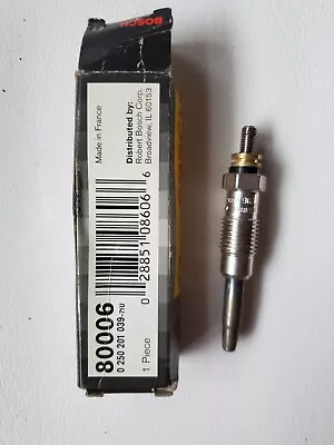 Bosch 80006 Diesel Glow Plug Mercedes 190D 240D 300CD 300D 300SD 300SDL 300TD • $12
