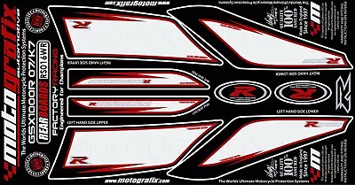 Suzuki GSXR 1000 2007 08 Motorcycle Rear Seat Protector Gel Paint Protection • $73.93