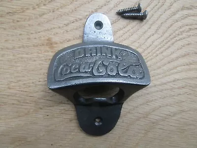 Cast Iron Rustic Vintage Old Retro Style Soda Bottle Opener Bottle Cap Catcher  • £4.99