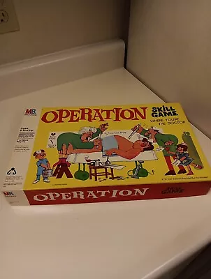 Vtg. Milton Bradley OPERATION GAME 1965 Rare Smoking Doctor  Edition #4545 • $19.99