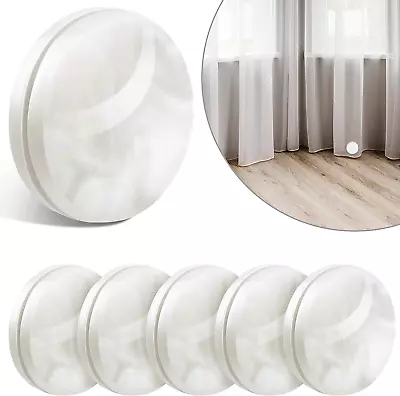 6 Pairs Magnetic Curtain Weights Waterproof Shower Curtain Magnet Weights Bottom • £15.13