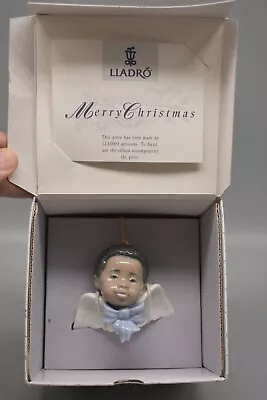 LLADRO Serafin With Bow Ornament 06445 In Box New Old Stock • $35