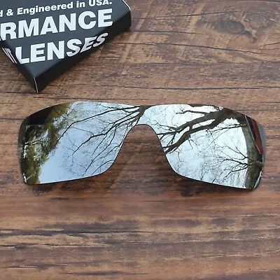 KEYTO Polycarbonate Replacement Lenses For-Oakley Batwolf - Silver Mirror • $11.24