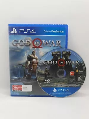 God Of War (PS4 PlayStation 4 2018) PAL VGC Fast Free Post  • $20.99